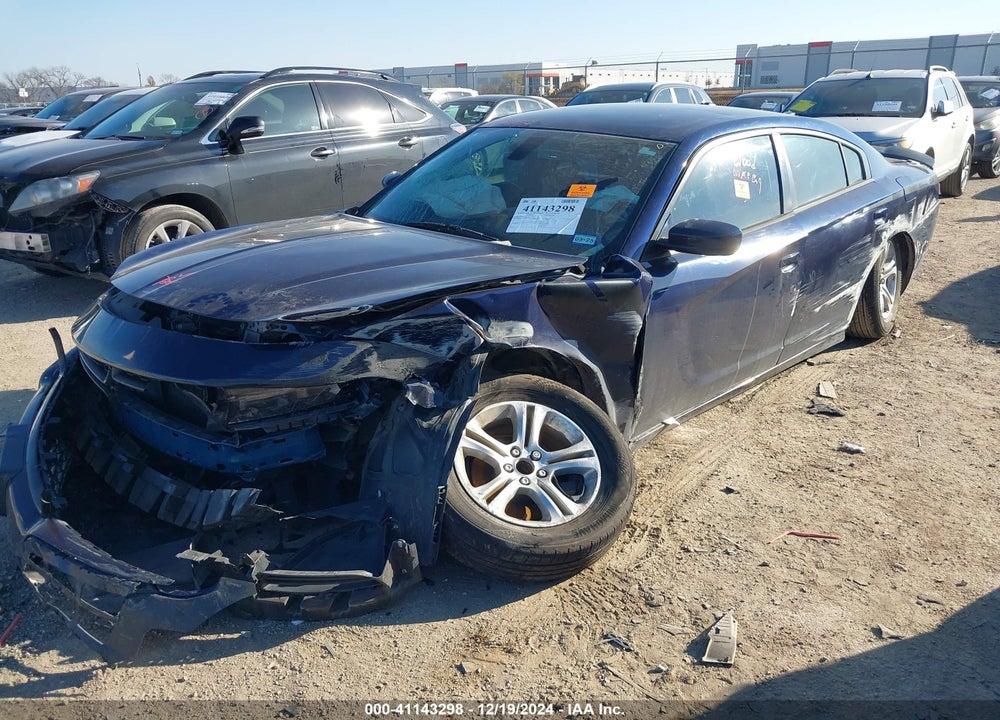 2015 DODGE CHARGER SE VIN: 2C3CDXBG1FH725409