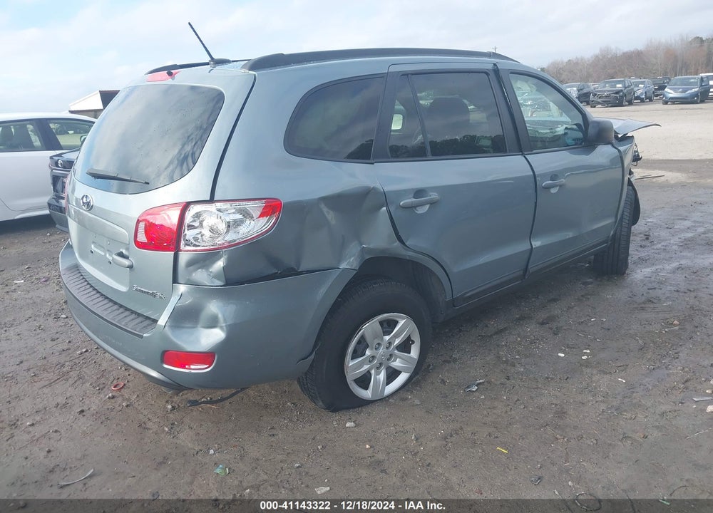 2009 HYUNDAI SANTA FE GLS VIN: 5NMSG13D69H317612
