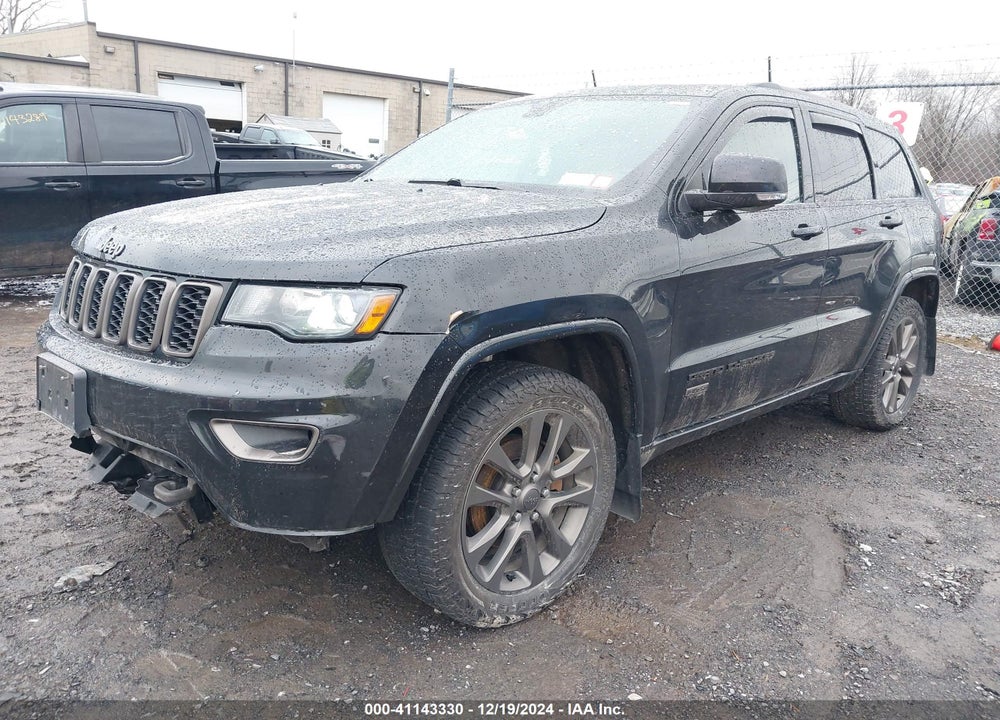 2016 JEEP GRAND CHEROKEE LIMITED 75TH ANNIVERSARY VIN: 1C4RJFBG4GC493532