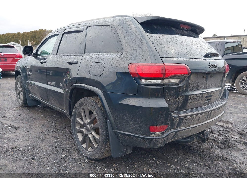 2016 JEEP GRAND CHEROKEE LIMITED 75TH ANNIVERSARY VIN: 1C4RJFBG4GC493532