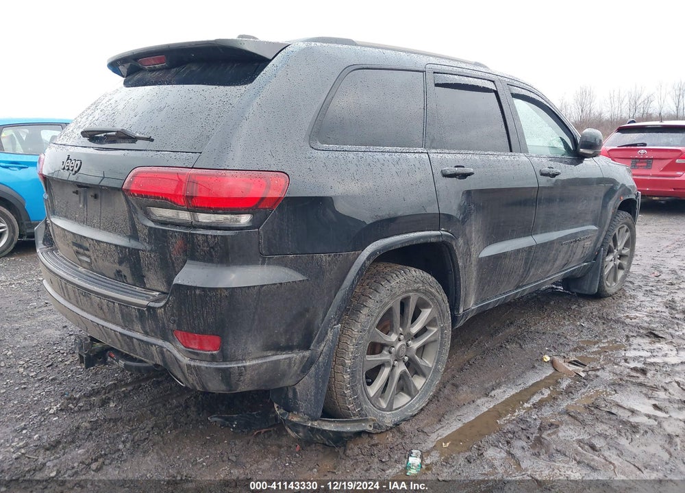 2016 JEEP GRAND CHEROKEE LIMITED 75TH ANNIVERSARY VIN: 1C4RJFBG4GC493532