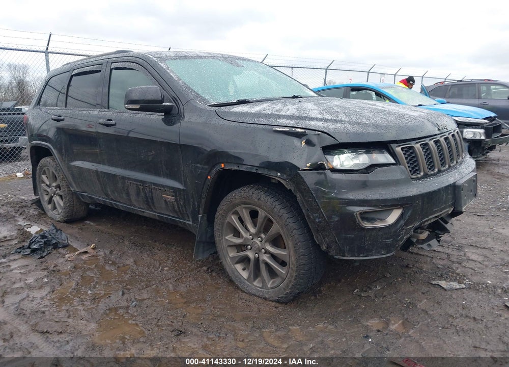 2016 JEEP GRAND CHEROKEE LIMITED 75TH ANNIVERSARY VIN: 1C4RJFBG4GC493532