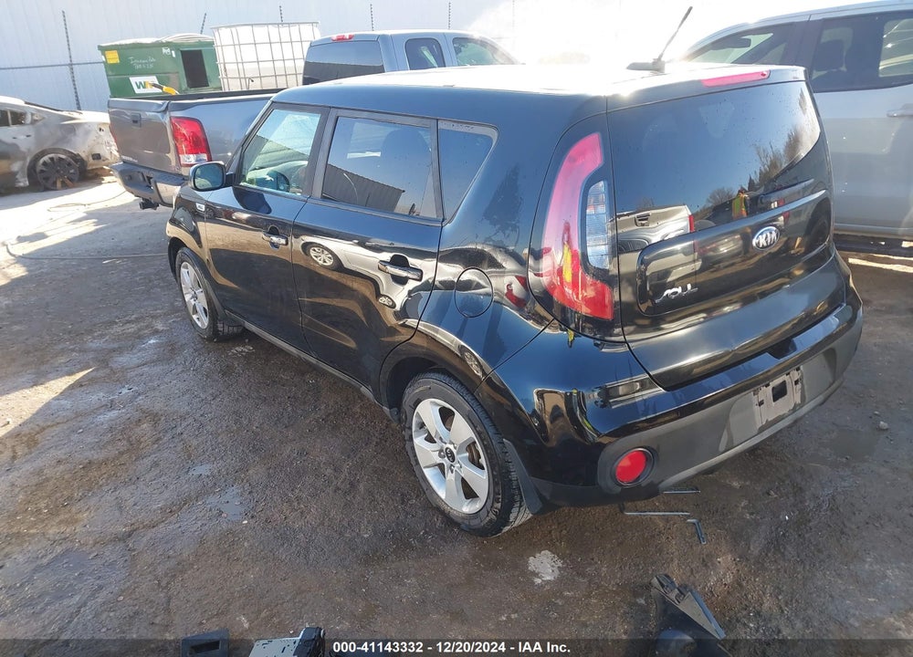 2018 KIA SOUL VIN: KNDJN2A26J7896332