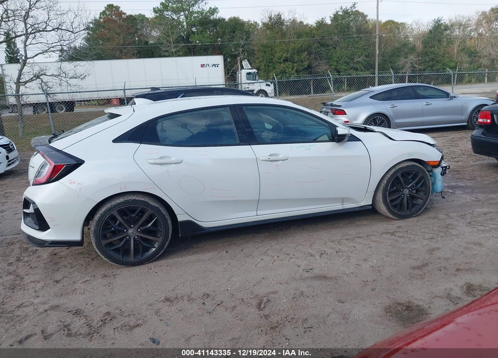 2021 HONDA CIVIC SPORT VIN: SHHFK7H43MU207850