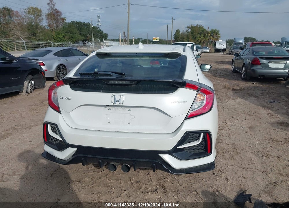 2021 HONDA CIVIC SPORT VIN: SHHFK7H43MU207850