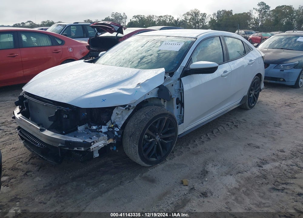 2021 HONDA CIVIC SPORT VIN: SHHFK7H43MU207850