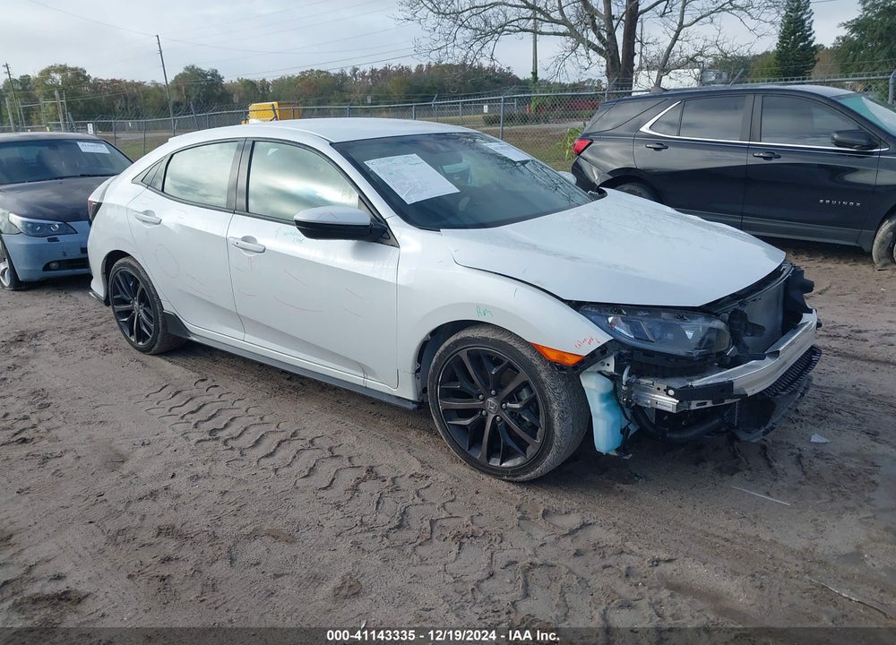 2021 HONDA CIVIC SPORT VIN: SHHFK7H43MU207850