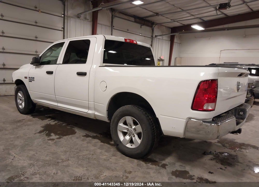 2019 RAM 1500 CLASSIC TRADESMAN 4X4 5'7 BOX VIN: 3C6RR7KT4KG725989
