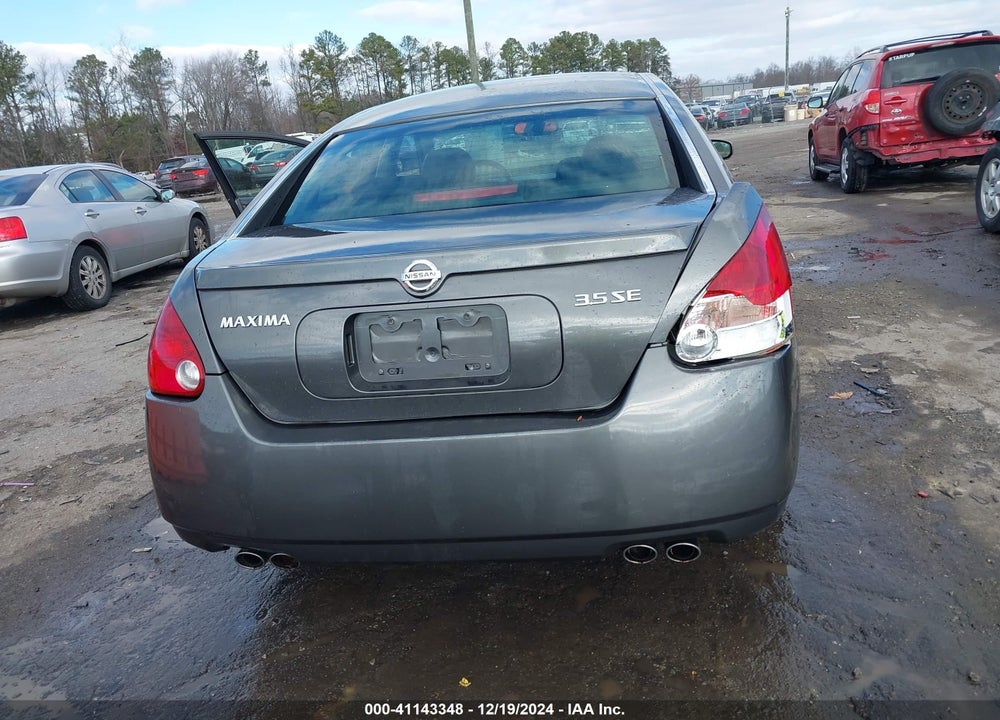 2005 NISSAN MAXIMA 3.5 SE VIN: 1N4BA41E35C844097