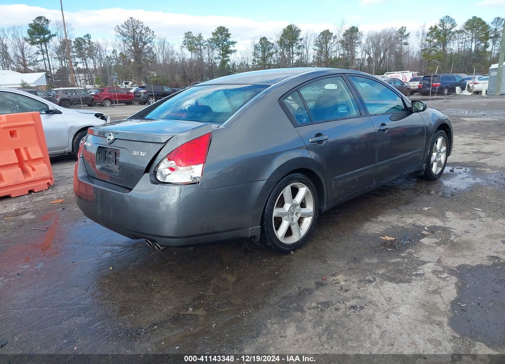 2005 NISSAN MAXIMA 3.5 SE VIN: 1N4BA41E35C844097