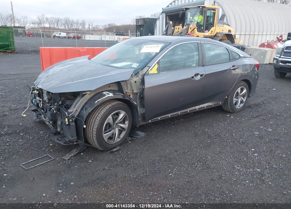 2019 HONDA CIVIC LX VIN: 2HGFC2F65KH541974