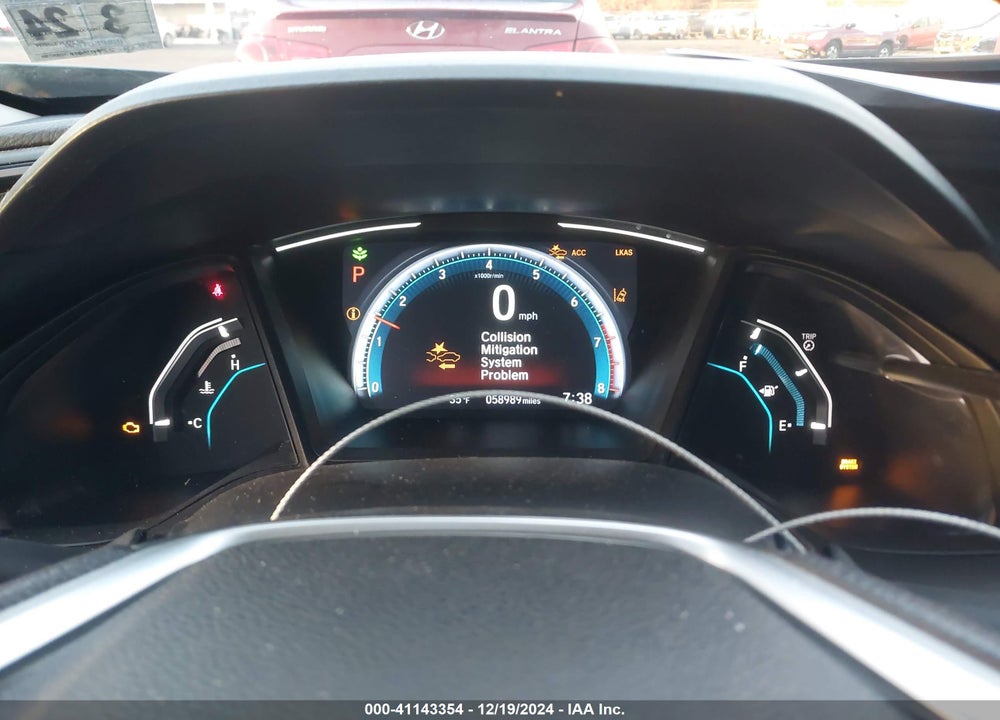2019 HONDA CIVIC LX VIN: 2HGFC2F65KH541974