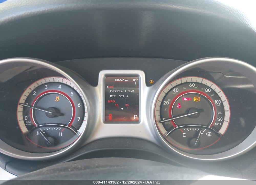 2012 DODGE JOURNEY SXT VIN: 3C4PDCBG5CT357972