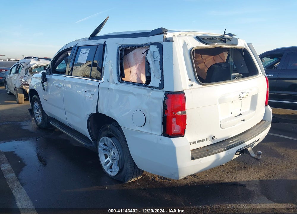2017 CHEVROLET TAHOE LT VIN: 1GNSKBKC3HR194964