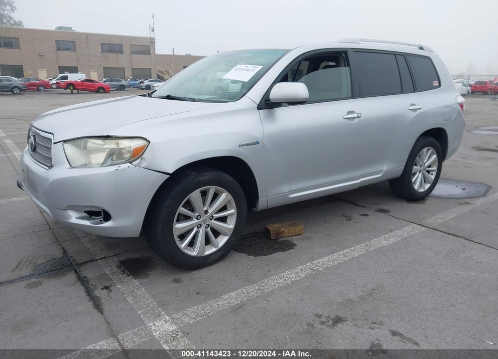 2008 TOYOTA HIGHLANDER HYBRID VIN: JTEEW41A582007721