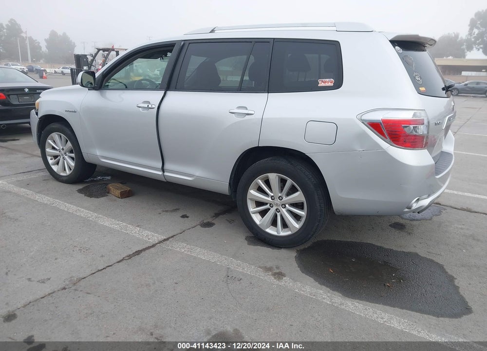 2008 TOYOTA HIGHLANDER HYBRID VIN: JTEEW41A582007721