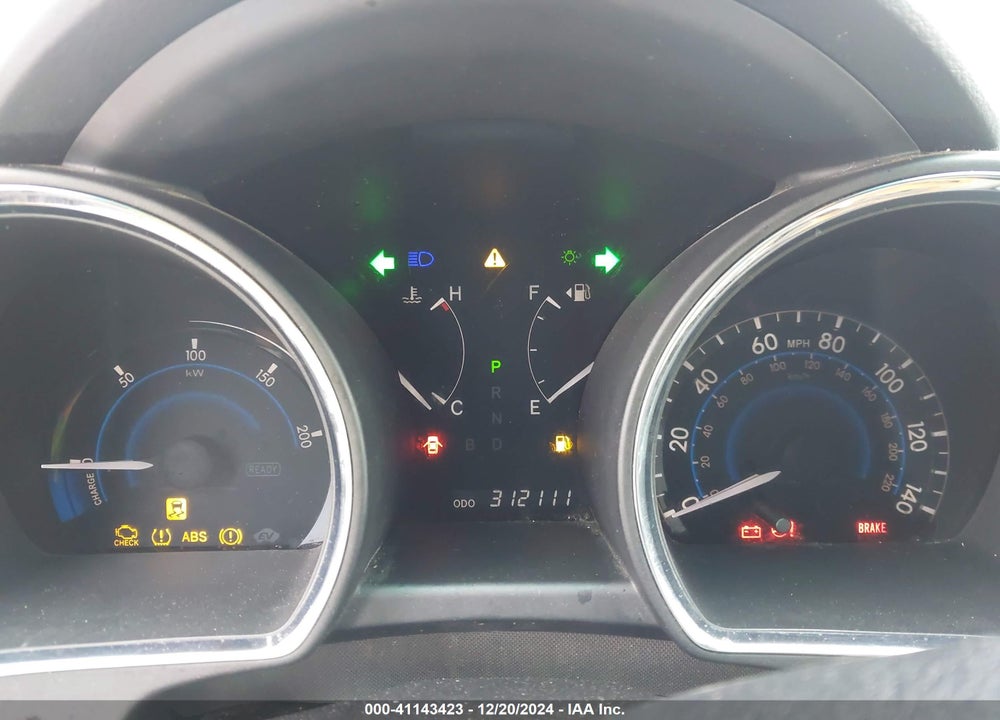 2008 TOYOTA HIGHLANDER HYBRID VIN: JTEEW41A582007721