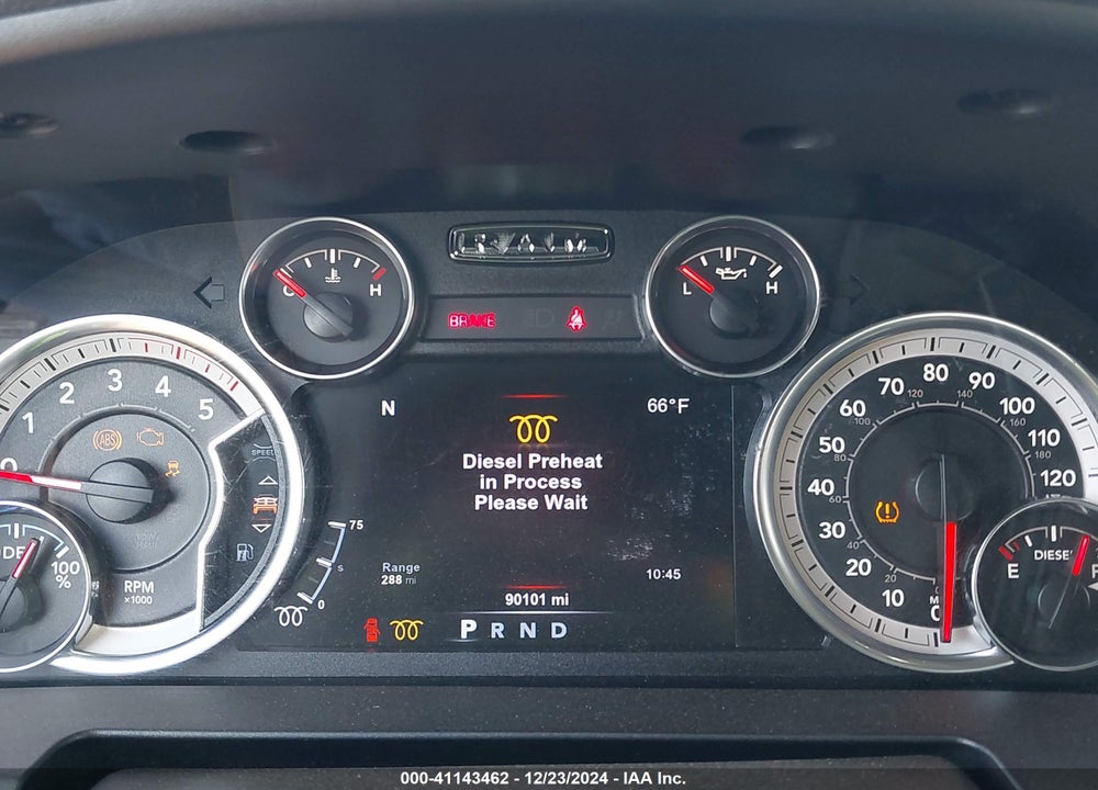 2017 RAM 2500 BIG HORN 4X4 6'4 BOX VIN: 3C6UR5DL9HG630574