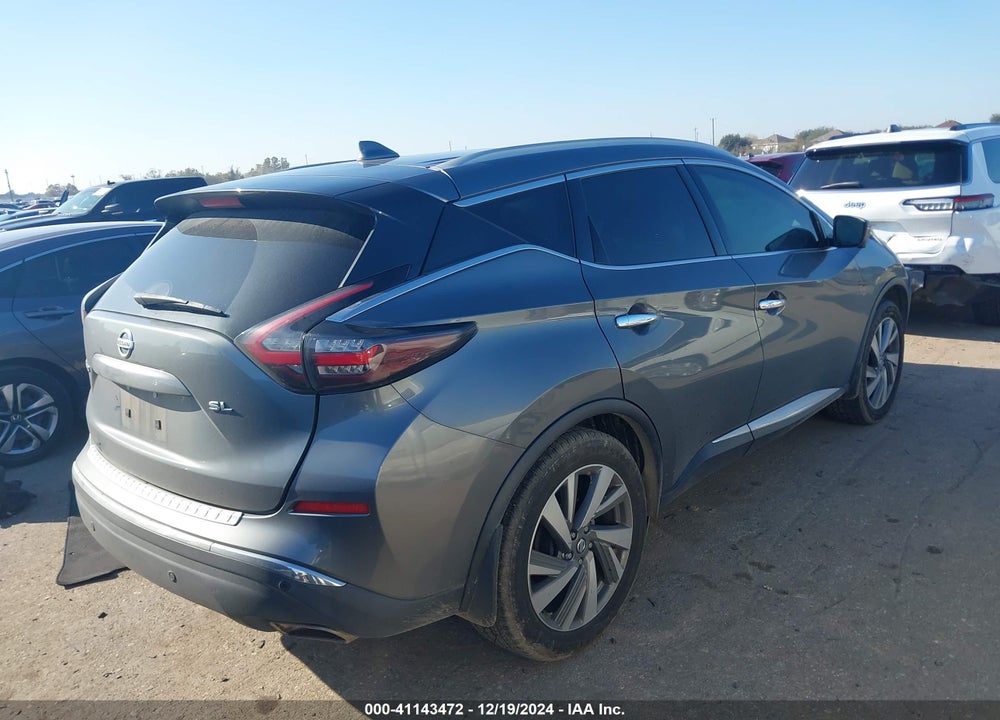 2019 NISSAN MURANO SL VIN: 5N1AZ2MJ5KN136182