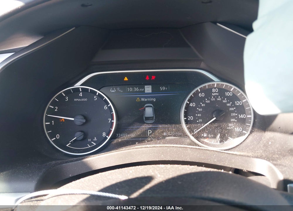 2019 NISSAN MURANO SL VIN: 5N1AZ2MJ5KN136182
