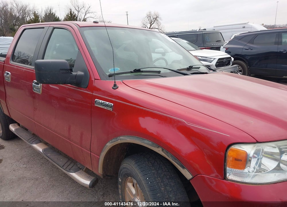 2007 FORD F-150 XLT VIN: 1FTRW14W57FB48467