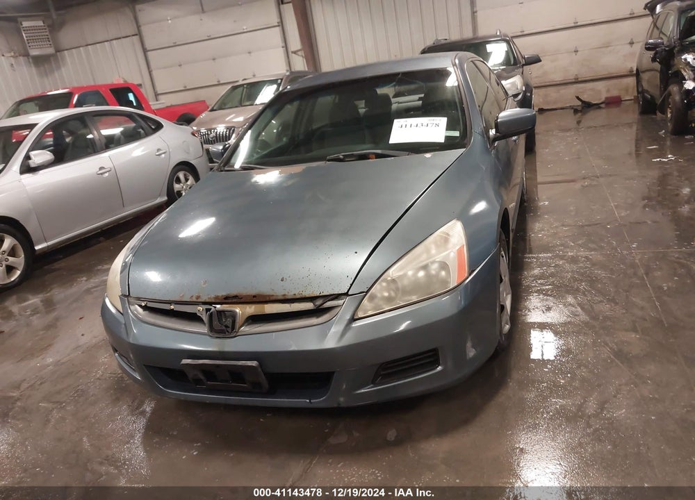 2007 HONDA ACCORD 2.4 LX VIN: 1HGCM56477A001421