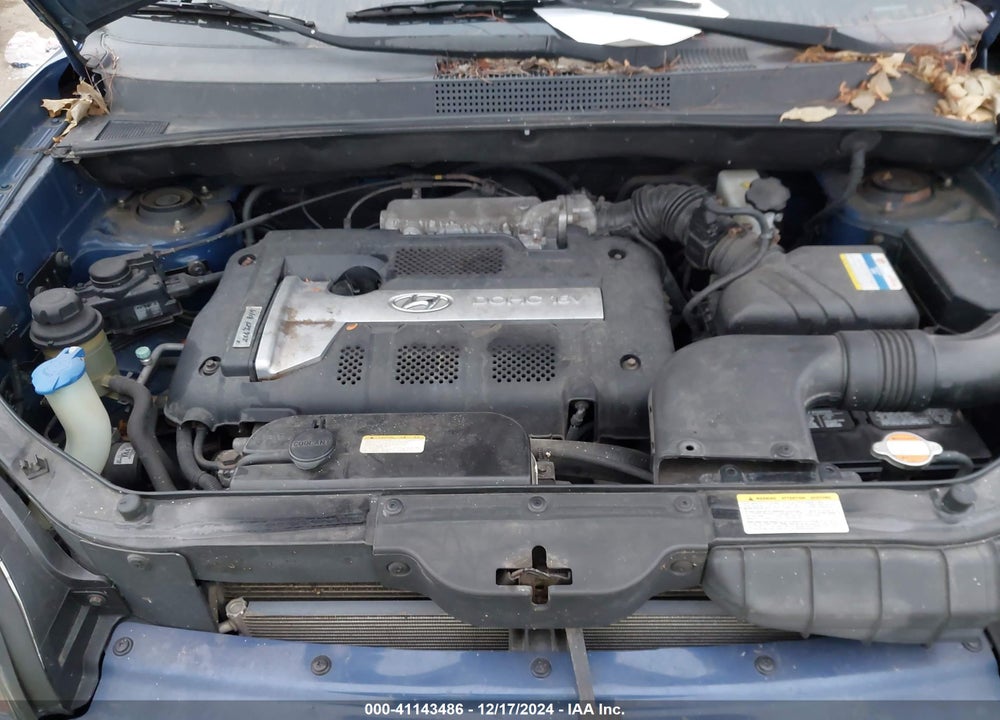 2007 HYUNDAI TUCSON GLS VIN: KM8JM12BX7U546266