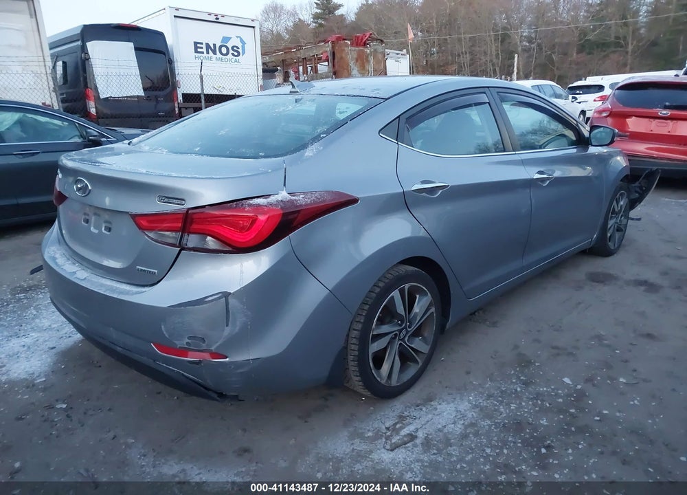 2015 HYUNDAI ELANTRA LIMITED VIN: 5NPDH4AE5FH622827