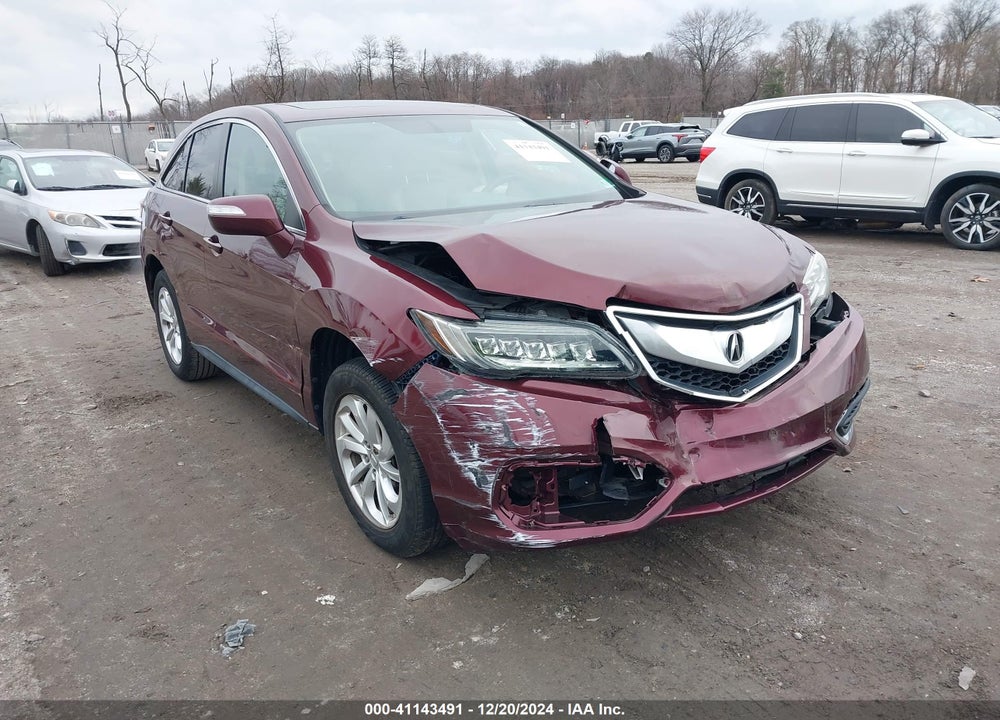 2016 ACURA RDX WATCH PLUS PACKAGE VIN: 5J8TB4H38GL021010