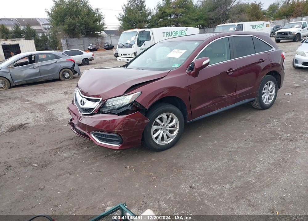 2016 ACURA RDX WATCH PLUS PACKAGE VIN: 5J8TB4H38GL021010