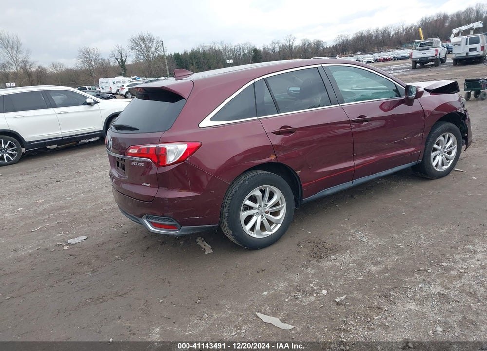 2016 ACURA RDX WATCH PLUS PACKAGE VIN: 5J8TB4H38GL021010