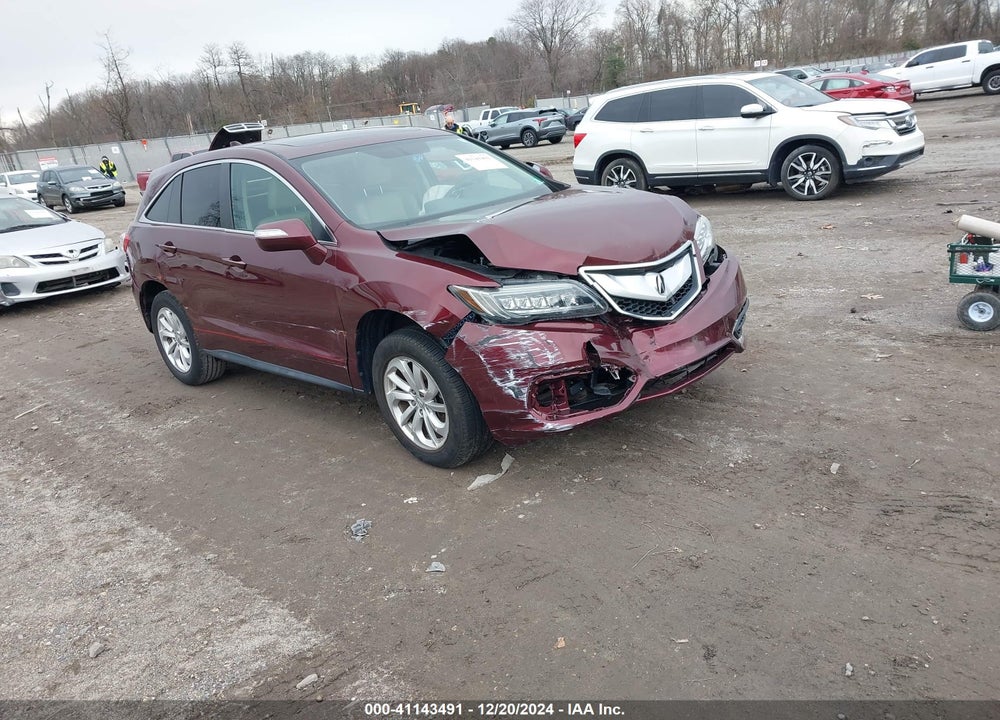 2016 ACURA RDX WATCH PLUS PACKAGE VIN: 5J8TB4H38GL021010