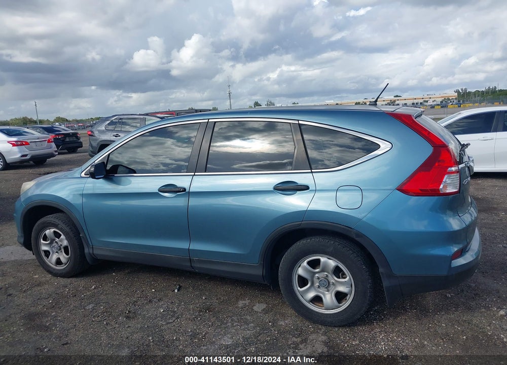 2015 HONDA CR-V LX VIN: 2HKRM3H31FH506430