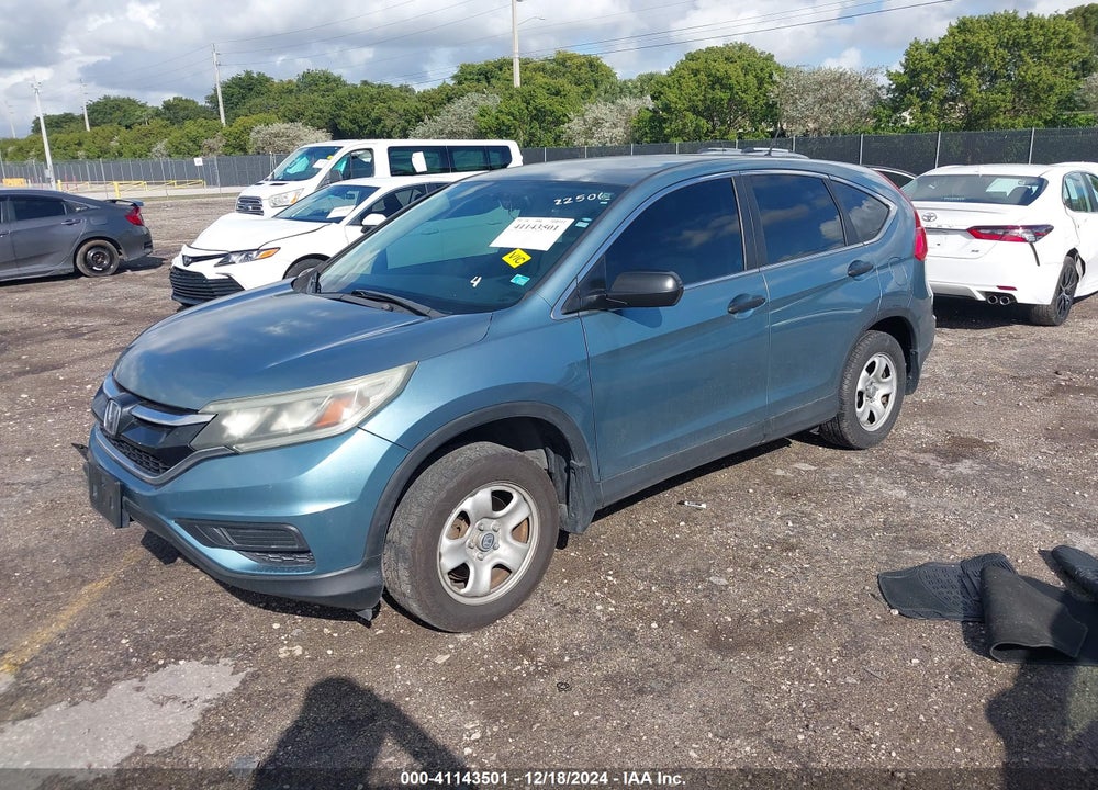 2015 HONDA CR-V LX VIN: 2HKRM3H31FH506430