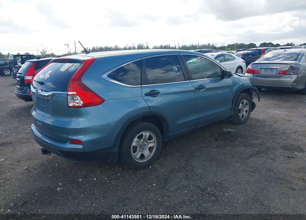 2015 HONDA CR-V LX VIN: 2HKRM3H31FH506430