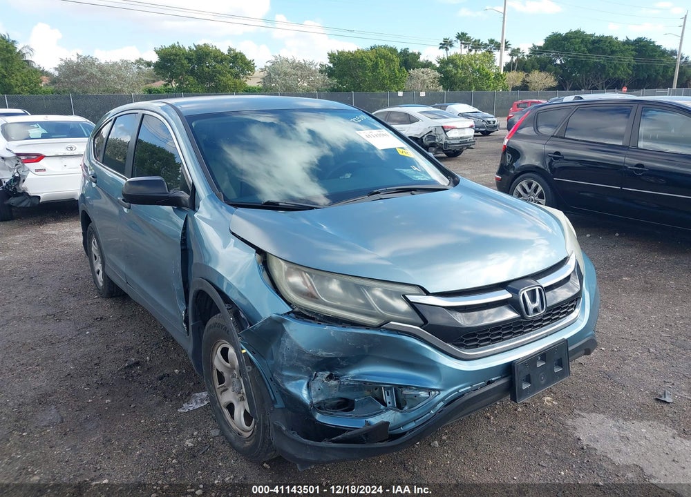 2015 HONDA CR-V LX VIN: 2HKRM3H31FH506430