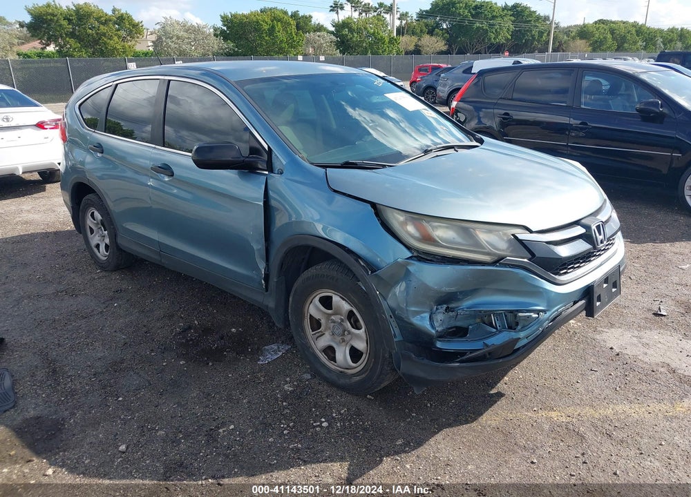 2015 HONDA CR-V LX VIN: 2HKRM3H31FH506430