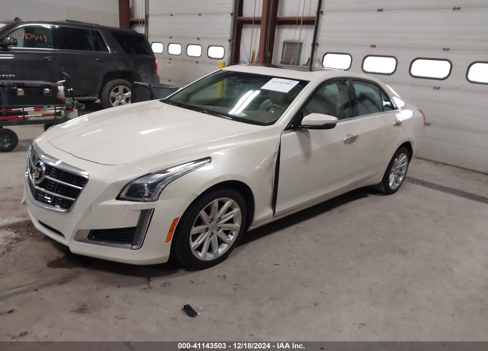 2014 CADILLAC CTS LUXURY VIN: 1G6AX5SX8E0123918