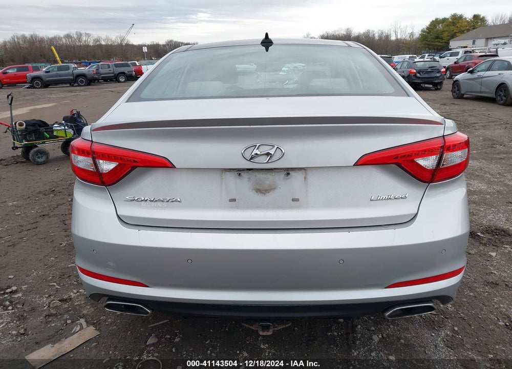 2015 HYUNDAI SONATA LIMITED VIN: 5NPE34AFXFH198122