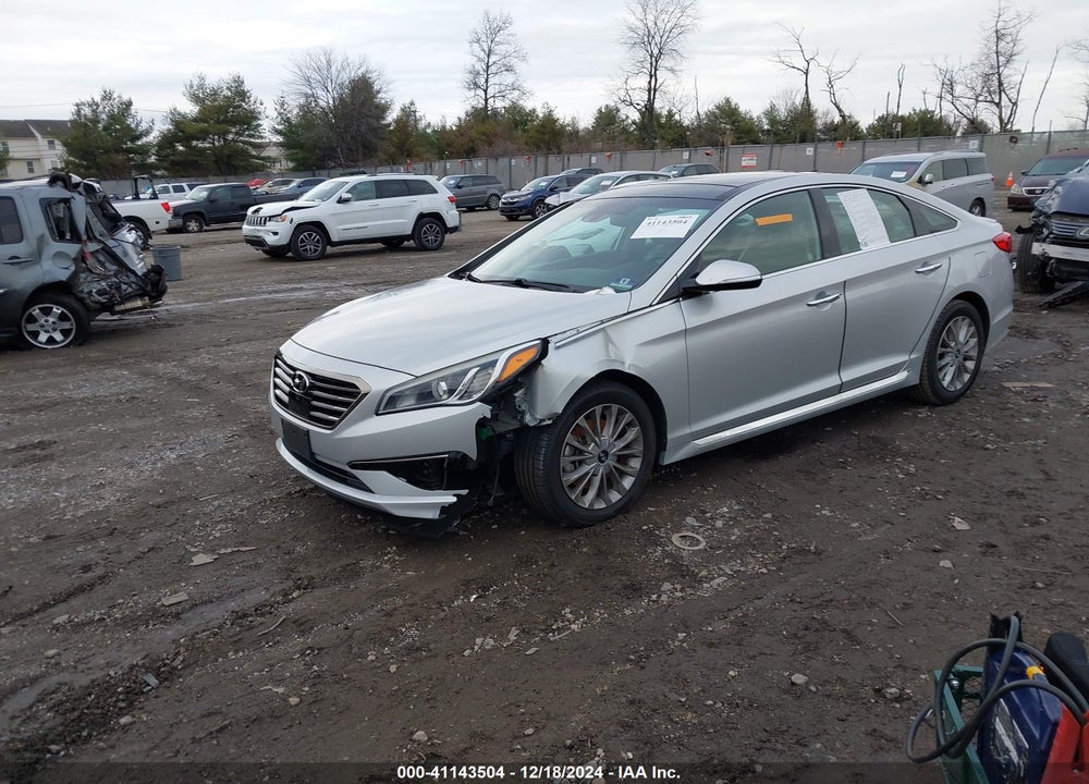 2015 HYUNDAI SONATA LIMITED VIN: 5NPE34AFXFH198122