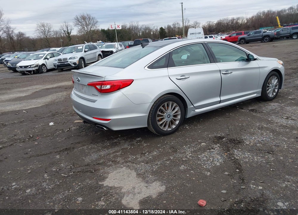 2015 HYUNDAI SONATA LIMITED VIN: 5NPE34AFXFH198122