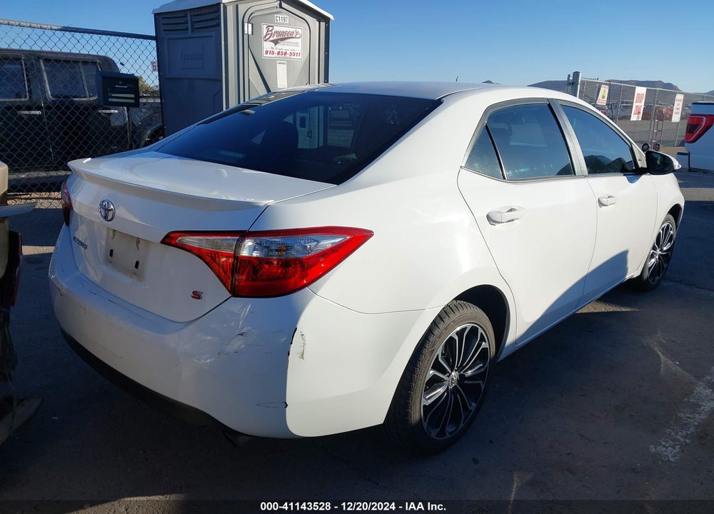 2016 TOYOTA COROLLA S PLUS VIN: 5YFBURHE9GP509084