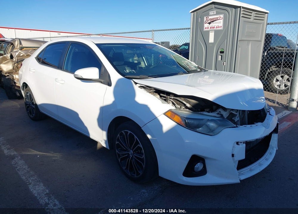 2016 TOYOTA COROLLA S PLUS VIN: 5YFBURHE9GP509084