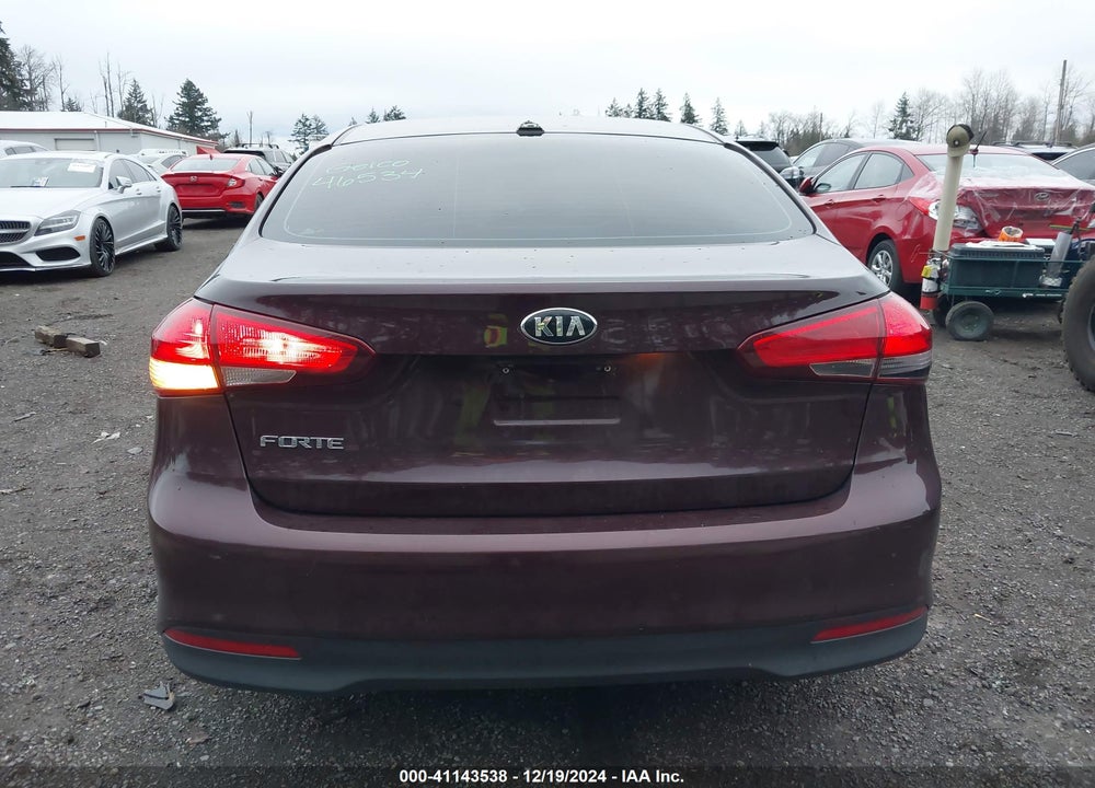 2017 KIA FORTE LX VIN: 3KPFK4A72HE146328