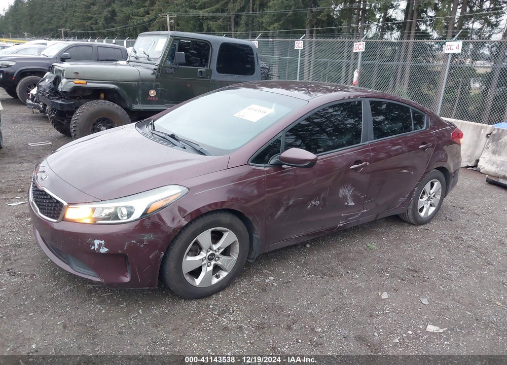 2017 KIA FORTE LX VIN: 3KPFK4A72HE146328