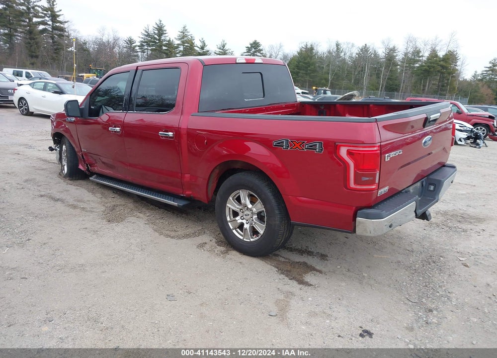 2016 FORD F-150 XLT VIN: 1FTEW1EP5GFB80082