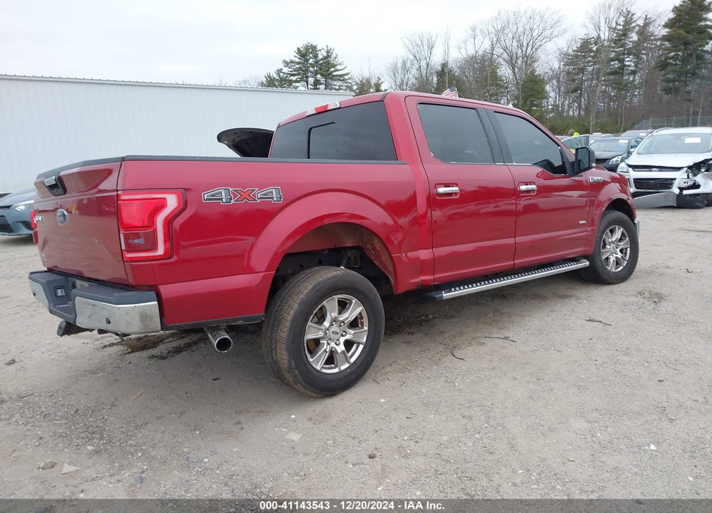 2016 FORD F-150 XLT VIN: 1FTEW1EP5GFB80082