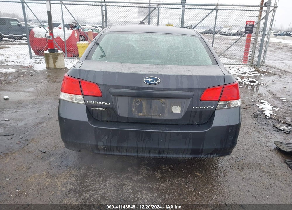 2013 SUBARU LEGACY VIN: 4S3BMCG69D3030949