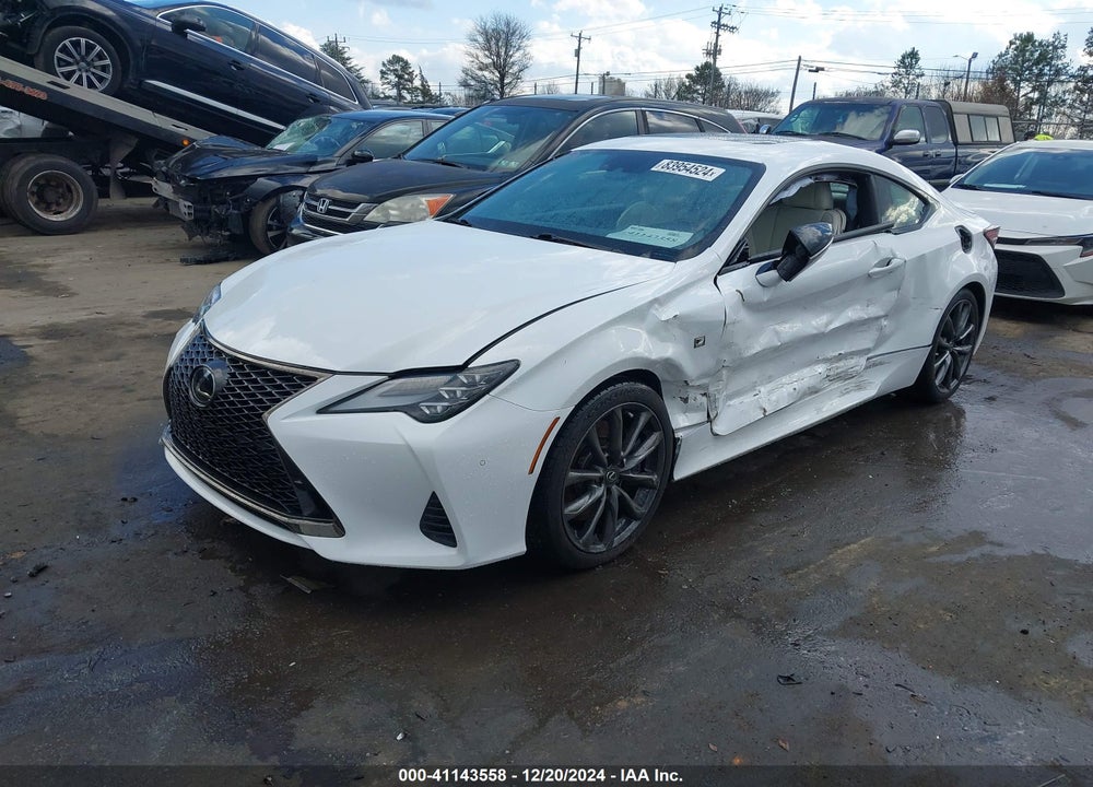2019 LEXUS RC 350 F-SPORT VIN: JTHHZ5BC8K5020479