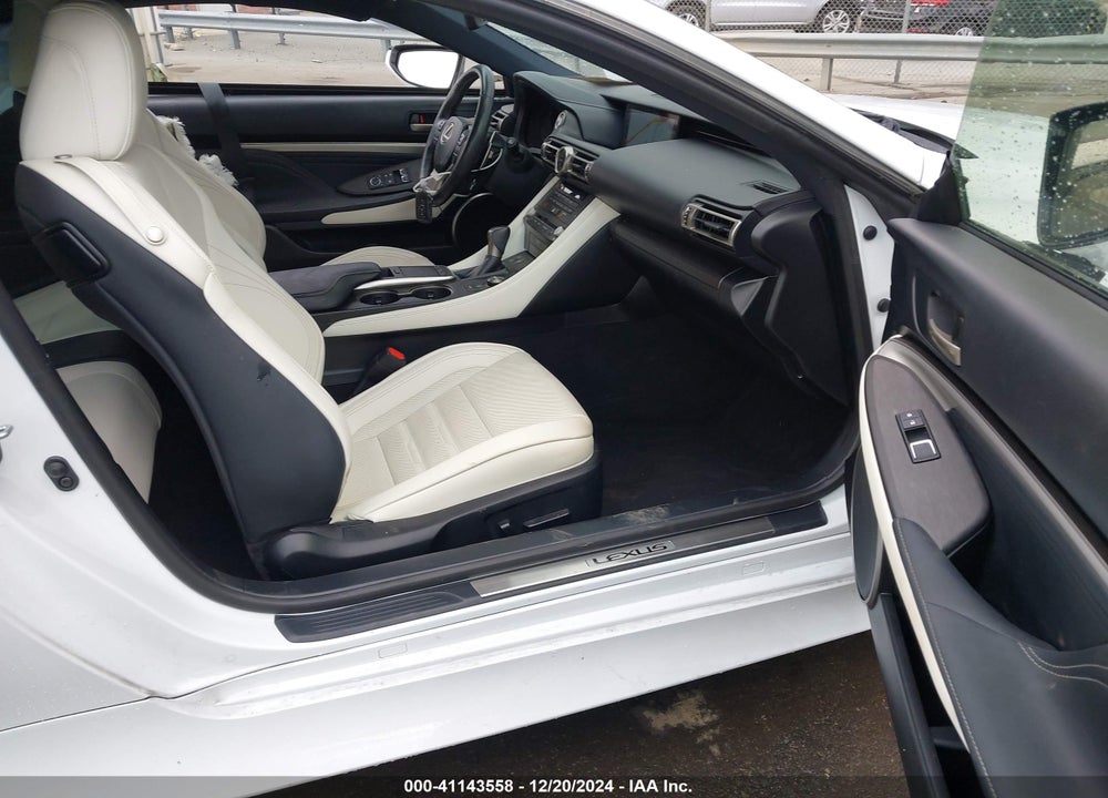 2019 LEXUS RC 350 F-SPORT VIN: JTHHZ5BC8K5020479